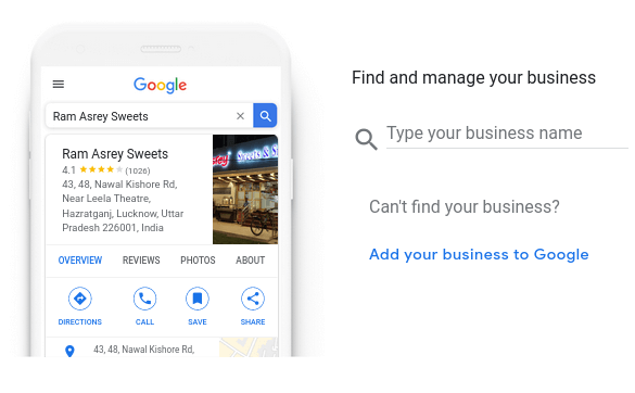 Registering or adding your business on google business profile