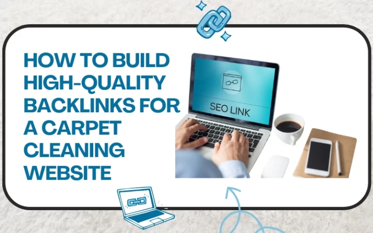 How to Build High-Quality Backlinks for a Carpet Cleaning Website